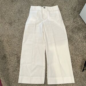 Maeve cropped wide leg pants size 26